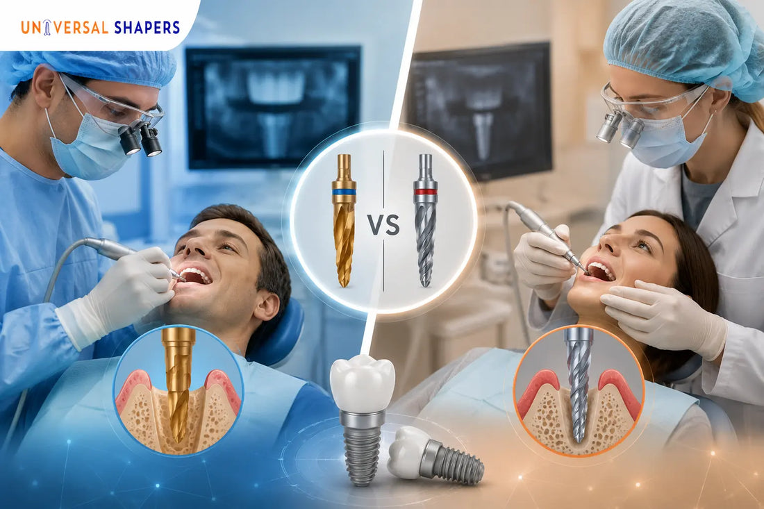 Bullet Shaped Drills vs Conventional Implant Drills: Which Is Better for Modern Implant Procedures?