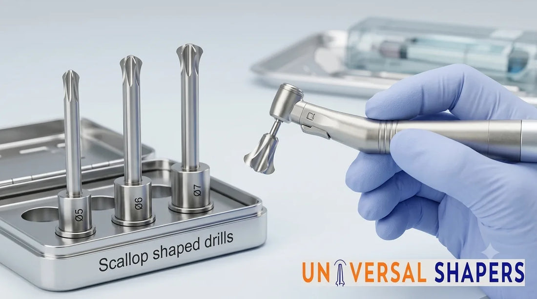How Scallop-Shaped Drills Enhance Precision in Dental Implant Procedures